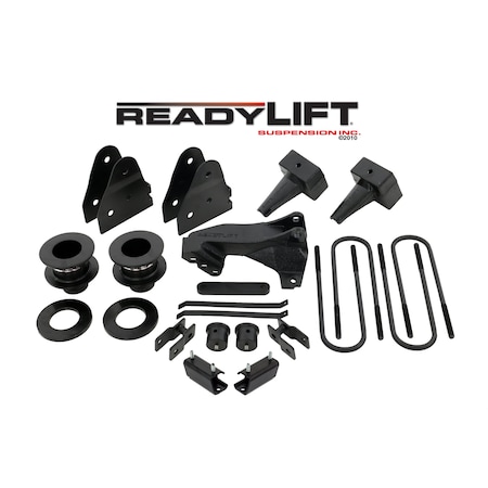 Readylift 2.5IN SST LIFT KIT W/4IN REAR TAPERED BLOCKS-1 DRIVE SHAFT W/O SHOCKS 69-2524